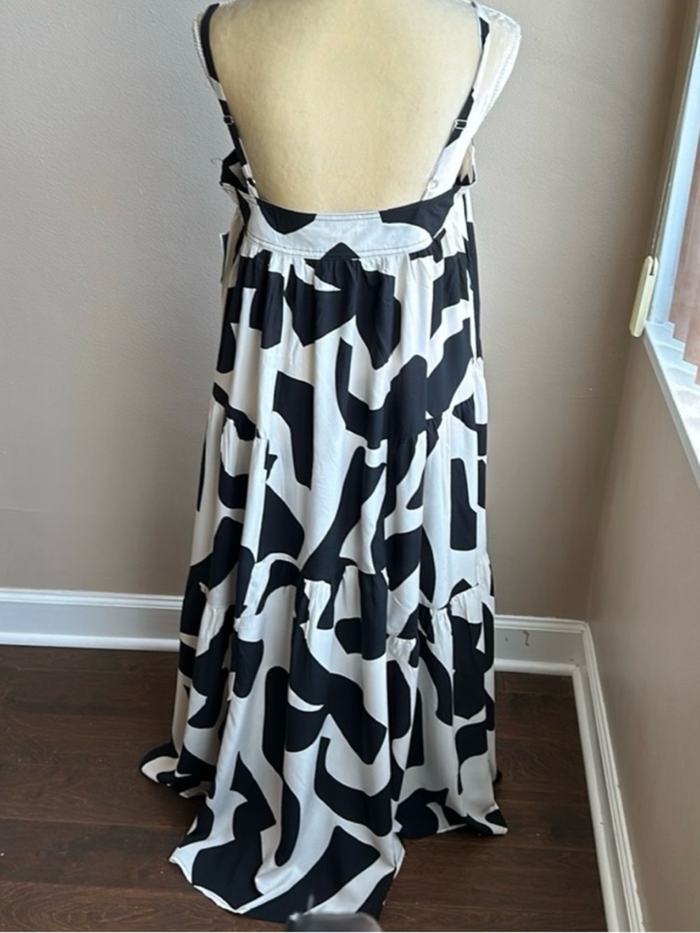 Abel the Label Anthropologie Maxi Dress NWT Strappy Boho - Picture 3 of 3
